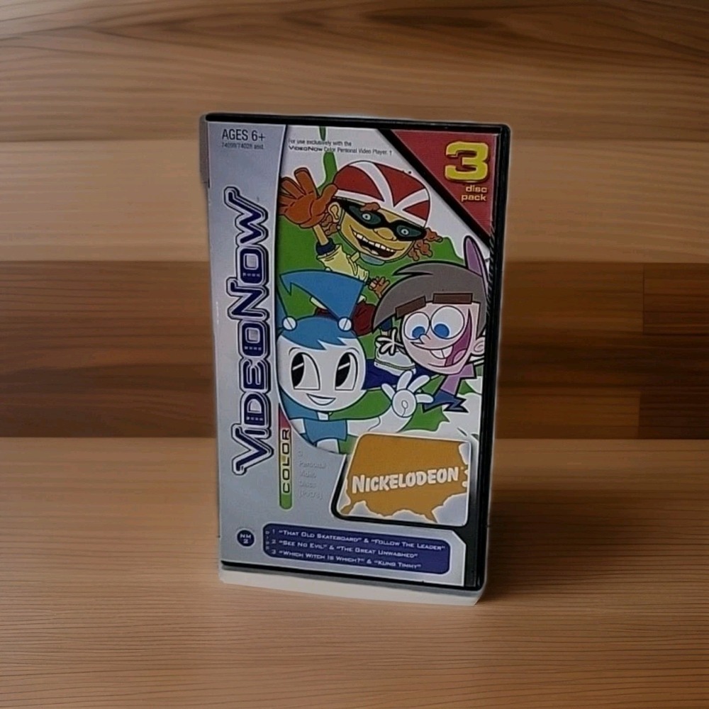 Video Now Color - Rocket Power Teenage Robot Fairly Oddparents (3-PVD Set, 2004)